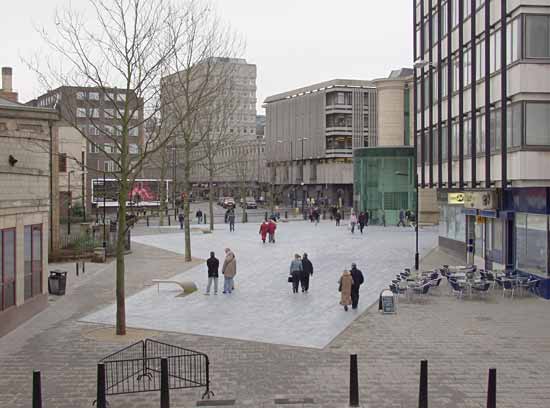 New Bridge Street from above