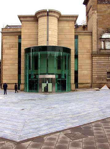 Laing new entrance