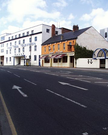 Tyne-Tees surrounds the Egypt Cottage