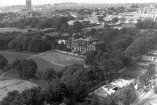 Elswick Hall and park, 1975