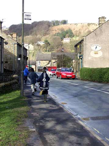 The younger generation; the village is alive