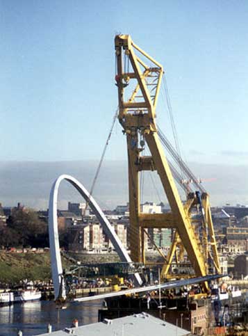 Nudging the span into place