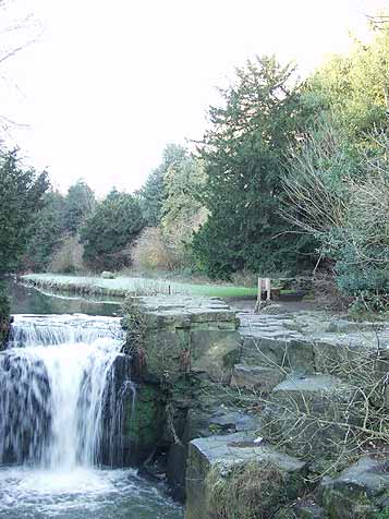 Waterfall near Mill