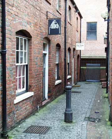 Eastern end of Old George Yard