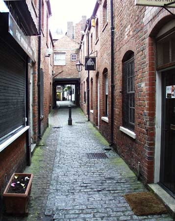 Old George Yard from east