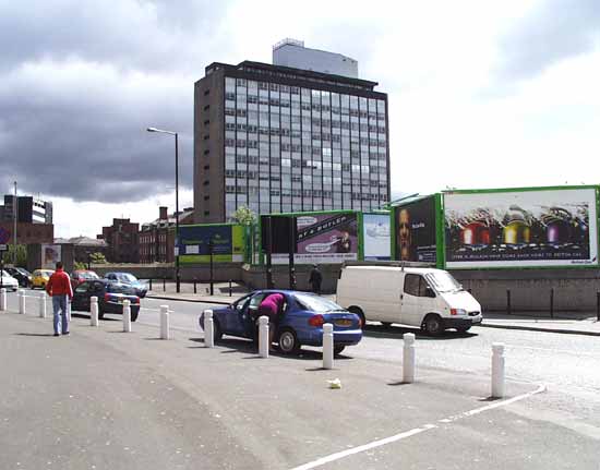 Strawberry Place, site of St. James' Hall