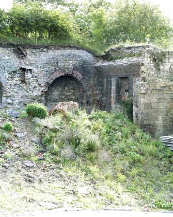 Coke ovens from the old iron smelting works