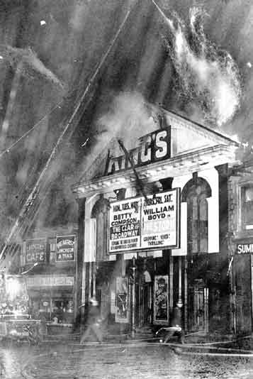 Mr. Gilmartin's livelihood goes up in smoke