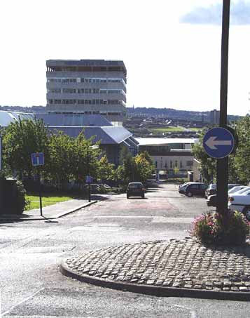 Rye Hill looking south from Westmorland  Road