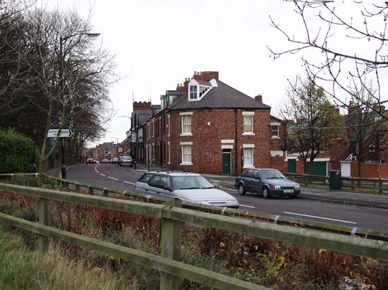 Hunter's Road and Fountain Row