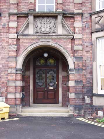 Hunter's Moor Hospital entrance