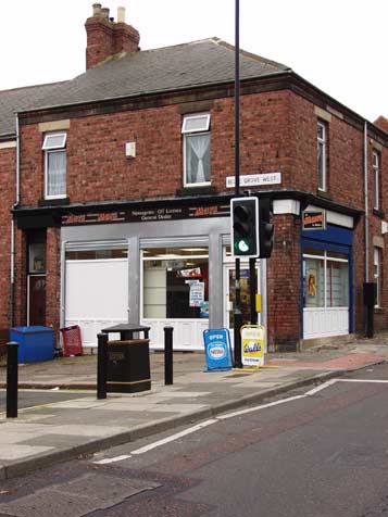 Remaining corner shop
