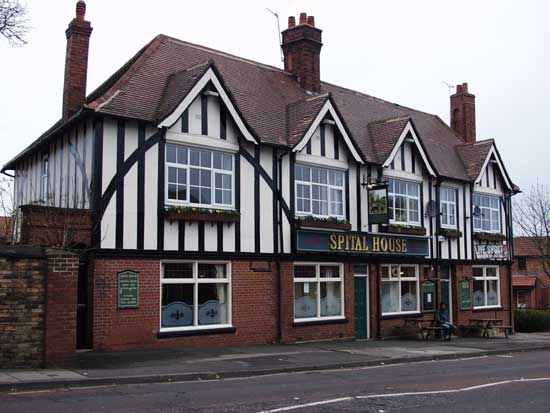 Spital House pub, Hunter's Road