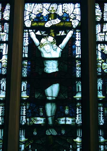 Trinity Chapel window detail
