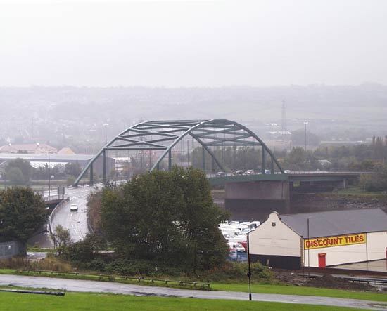 View from Whitfield Road
